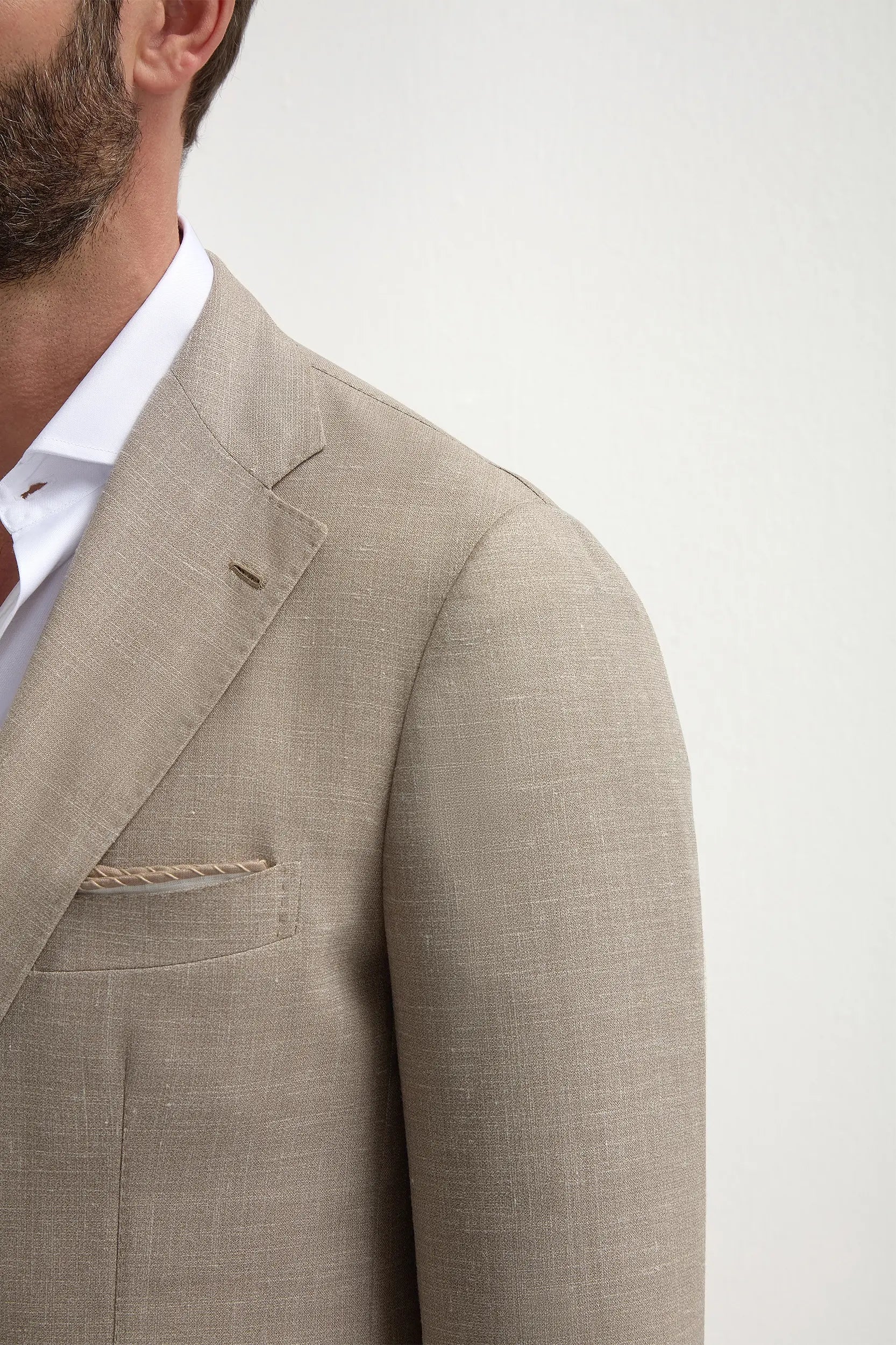 Beige Suit - Made in Italy